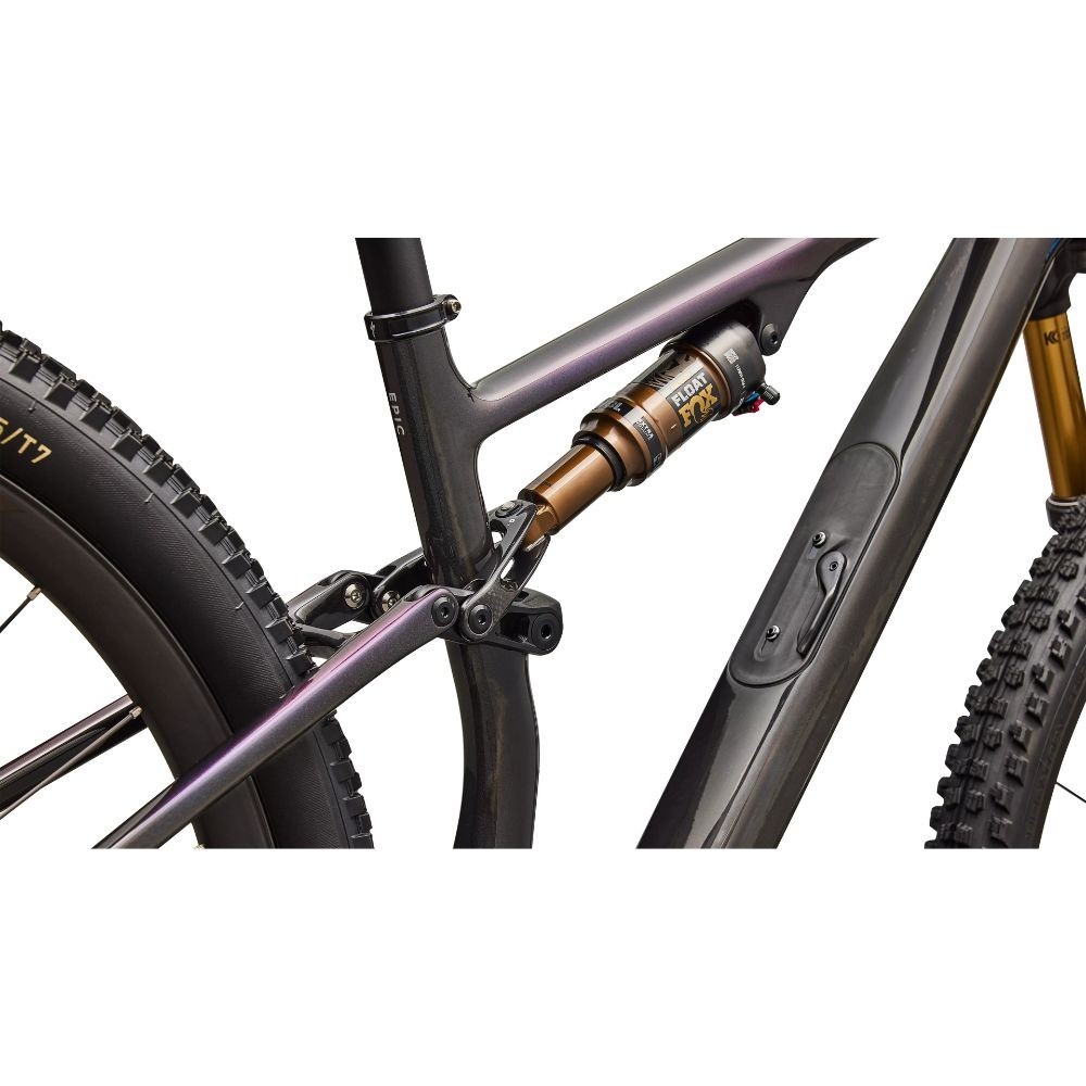 Bicicleta Specialized Epic 8 S-Works Evo DI2 Gloss Carbon / Green to Purple Viavi Fade / Brushed Liquid Metal 2026