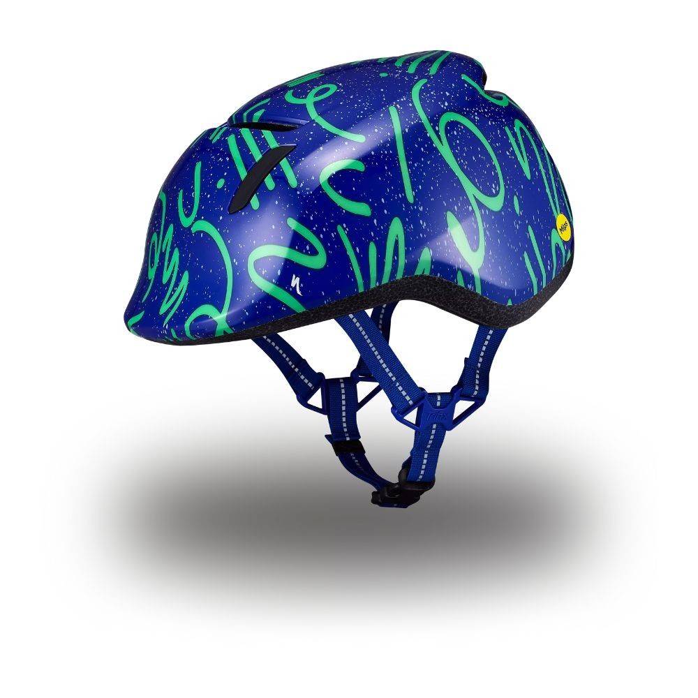 Casque enfant Specialized MIO 2 Saphir/Vert électrique