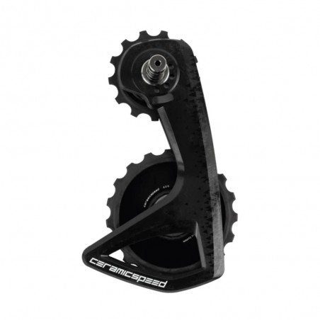 Portapoleas Ceramicspeed OSPW RS Alpha Shimano 9250/8150 Argent Logo équipe