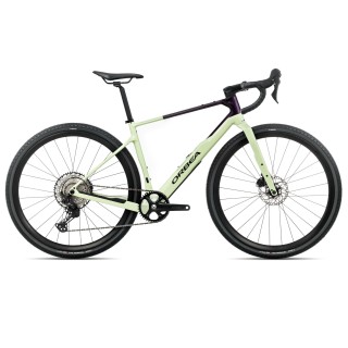 Vélo Orbea Terra M30Team 1X Acid Gum - Fantasy Purple Carbon View (Gloss) 2026