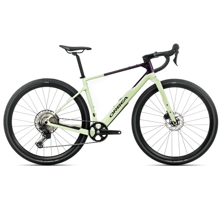 Vélo Orbea Terra M30Team 1X Acid Gum - Fantasy Purple Carbon View (Gloss) 2026