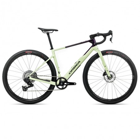 Vélo Orbea Terra M31Eteam 1X Acid Gum - Fantasy Purple Carbon View (Gloss) 2026