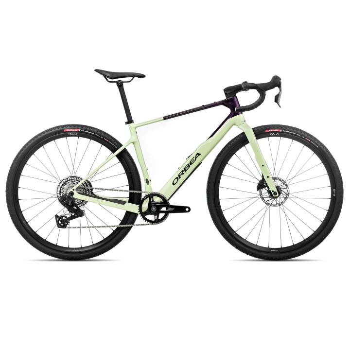 Bicicleta Orbea Terra M31Eteam 1X Acid Gum - Fantasy Purple Carbon View (Gloss) 2026