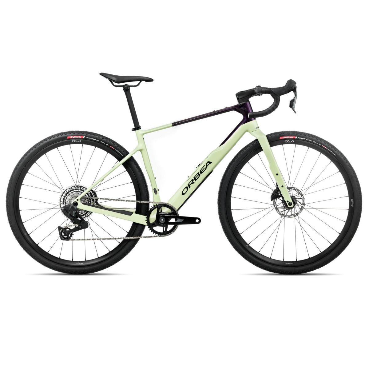 Bicicleta Orbea Terra M31Eteam 1X Acid Gum - Fantasy Purple Carbon View (Gloss) 2026