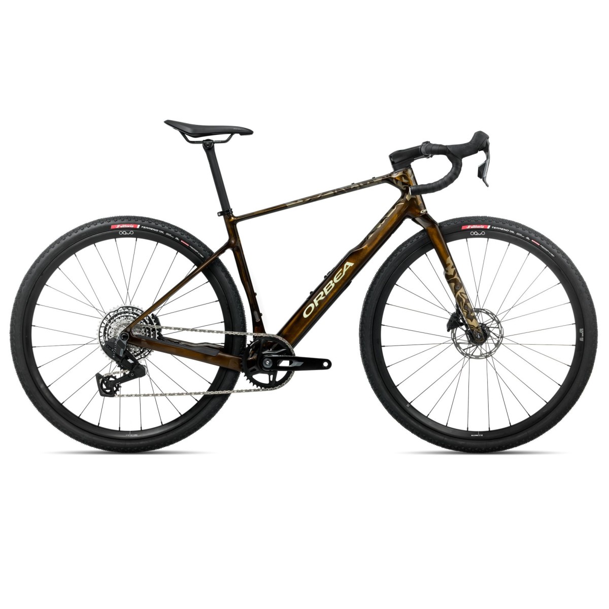 Bicicleta Orbea Terra M31Eteam 1X Caramel Carbon View (Gloss) 2026