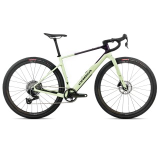 Bicicleta Orbea Terra M21Eteam 1X Acid Gum - Fantasy Purple Carbon View (Gloss) 2026