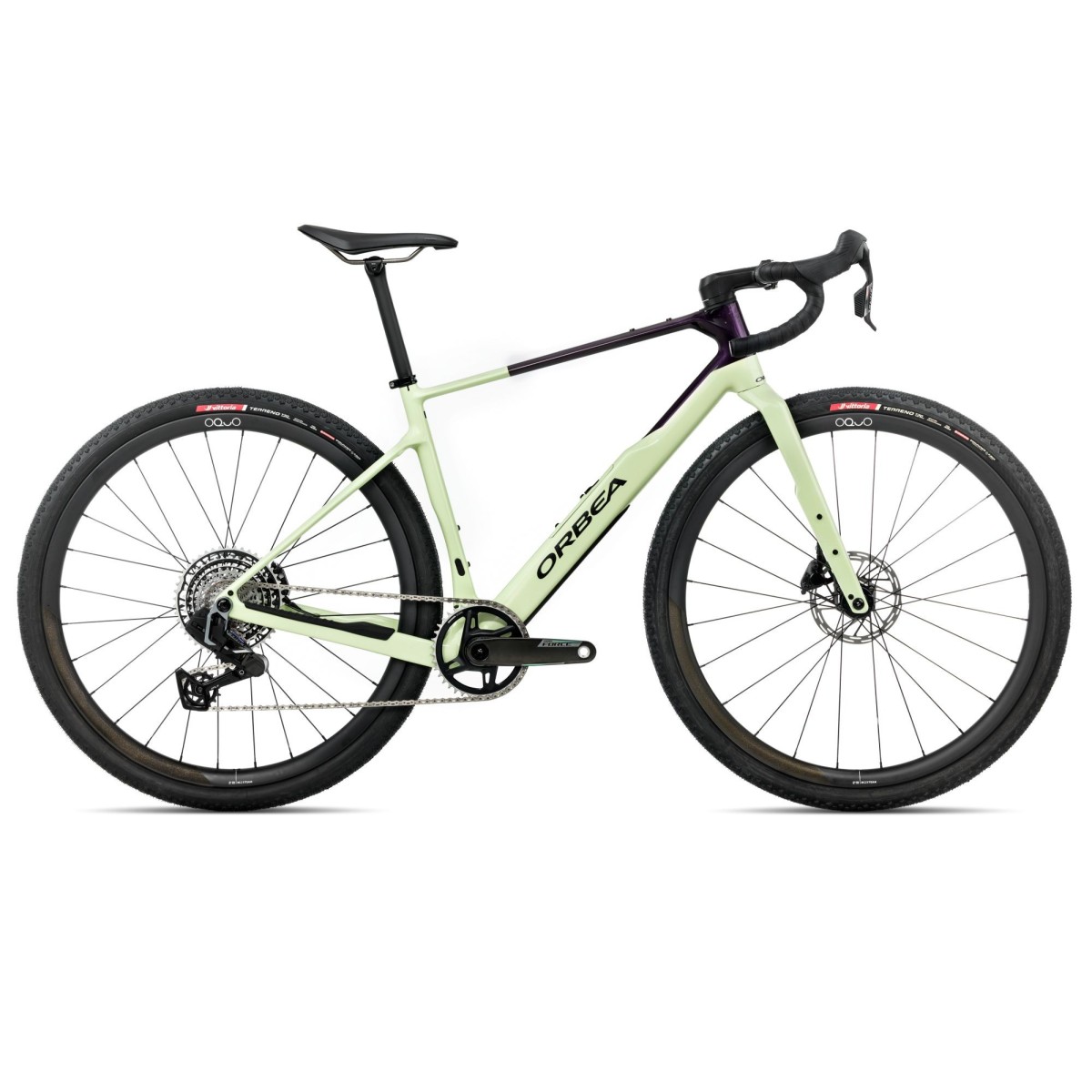 Bicicleta Orbea Terra M21Eteam 1X Acid Gum - Fantasy Purple Carbon View (Gloss) 2026