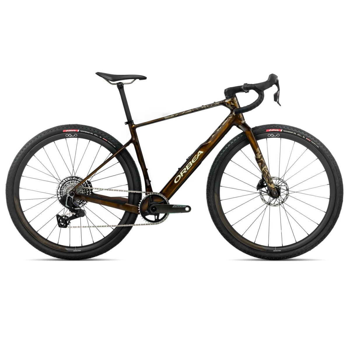 Vélo Orbea Terra M21Eteam 1X Caramel Carbon View (Gloss) 2026