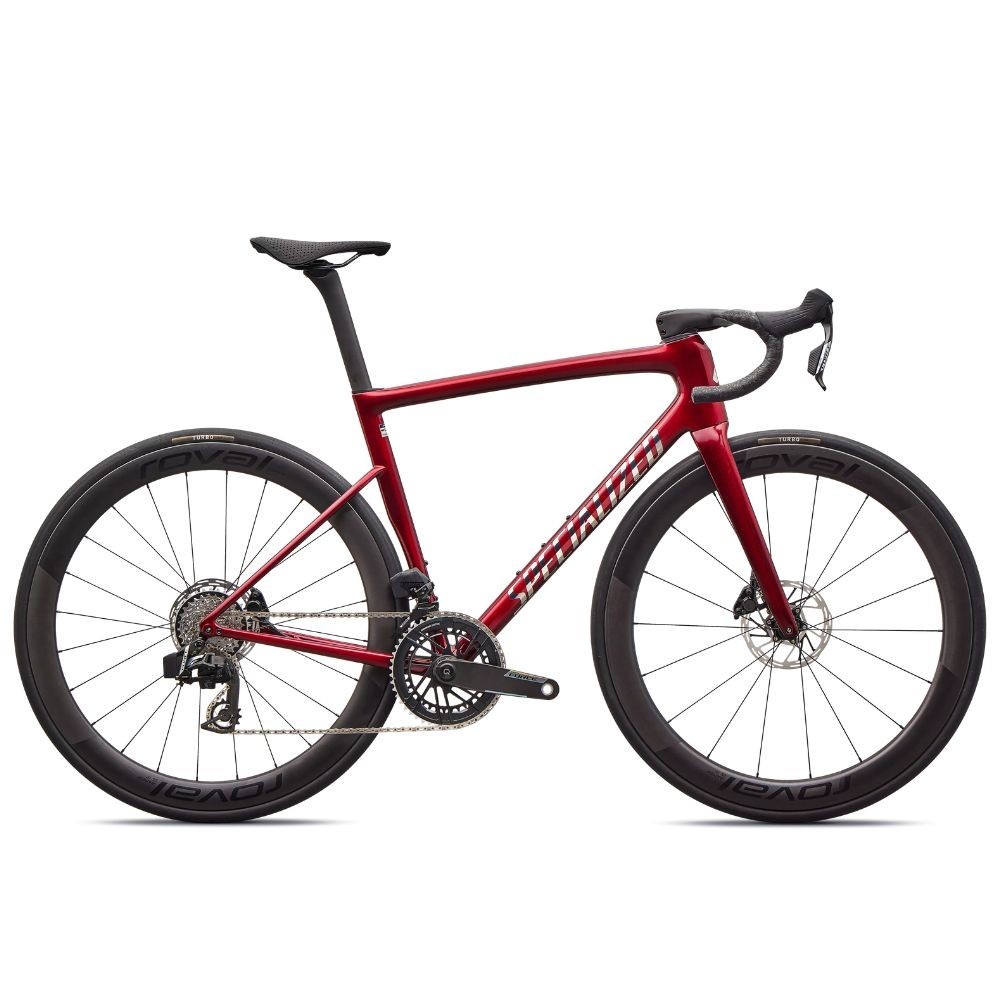 Vélo Specialized Tarmac Sl8 Pro Axs Rouge brillant / Chrome 2026