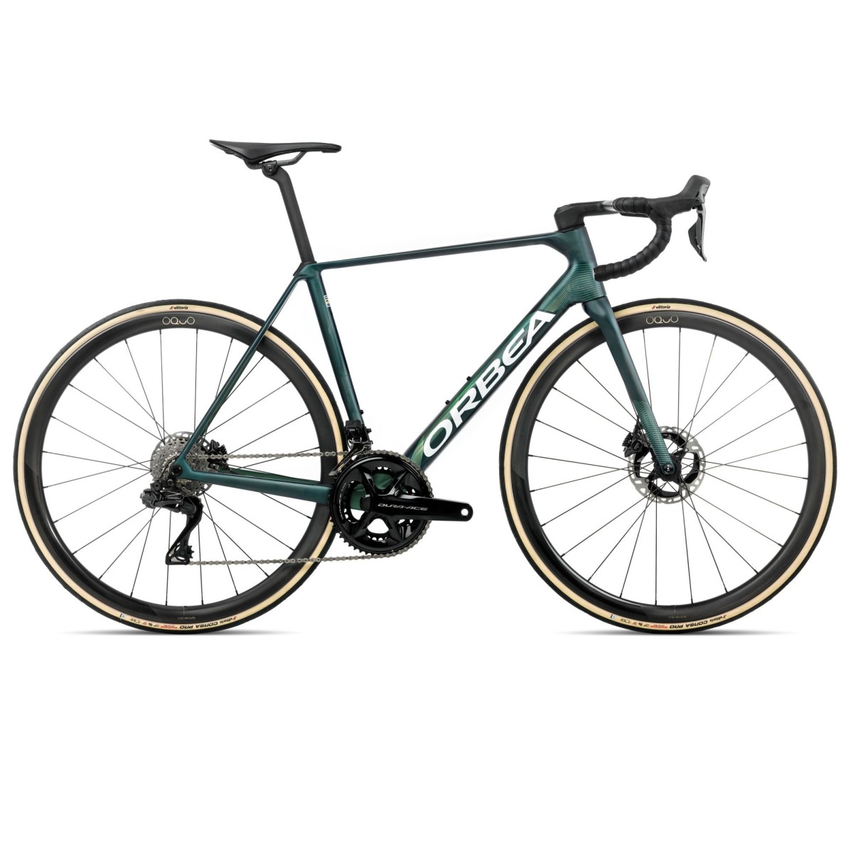 Vélo Orbea Orca M10Iltd Pwr Escape Green - Carbon View Matt 2026