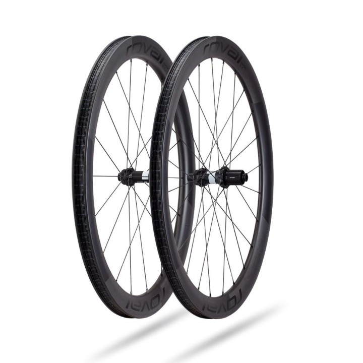 Roues Roval Rapide CL III Carbone satiné/Noir satiné