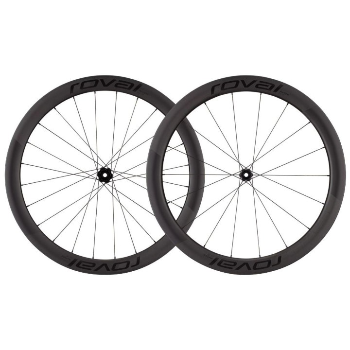 Roues Roval Rapide CL III Carbone satiné/Noir satiné