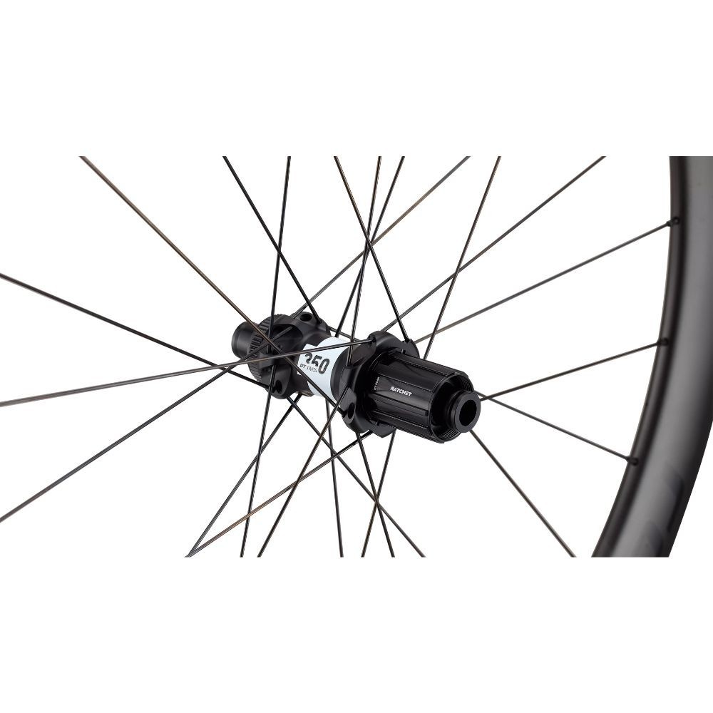 Roues Roval Rapide CL III Carbone satiné/Noir satiné
