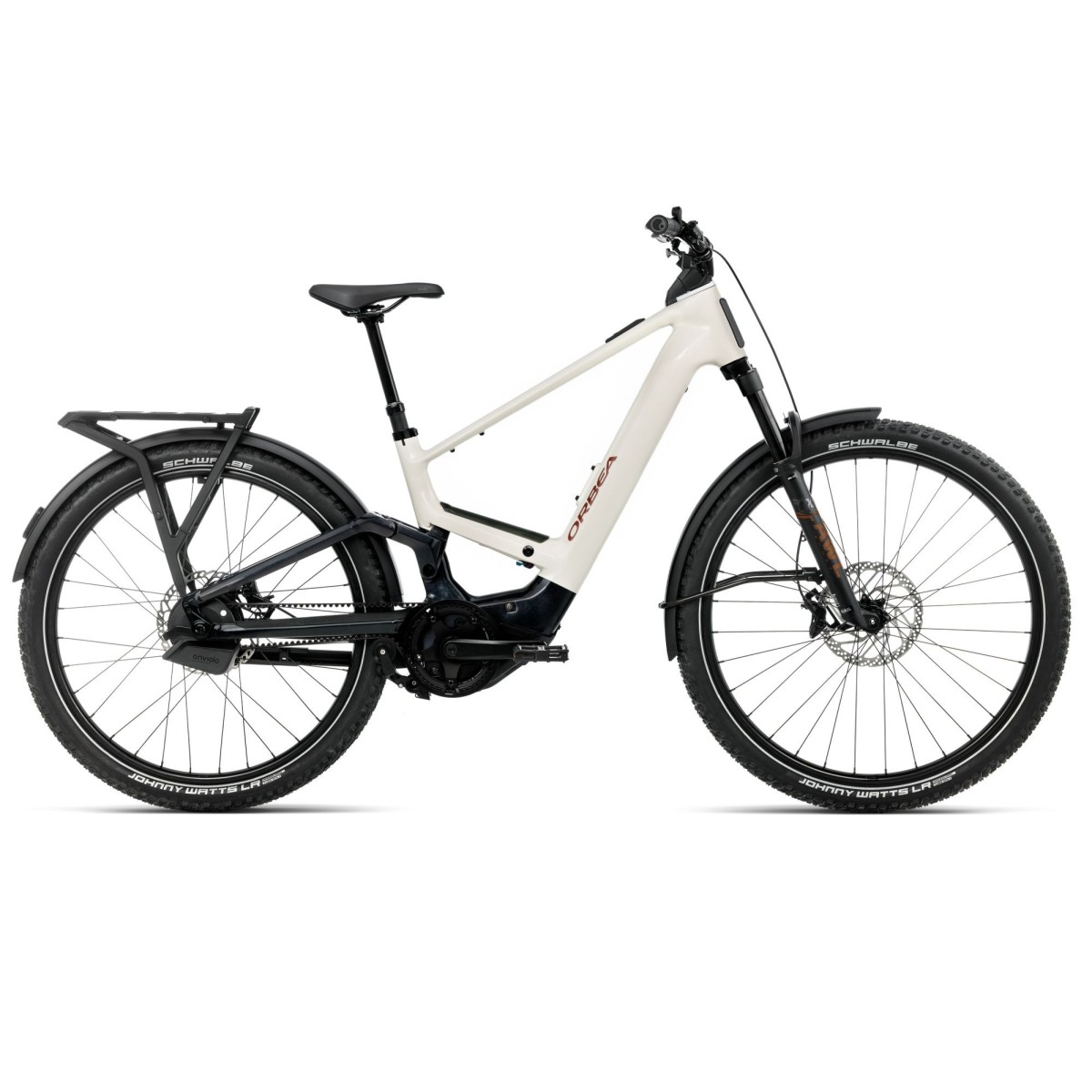 Vélo Orbea Muga 10 Ivory White - Black (Gloss) 2026