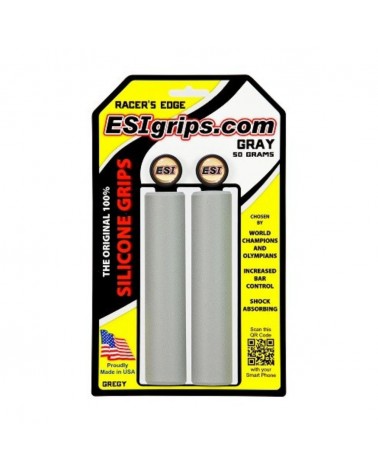 Puños ESIgrips Racer's Edge Gris