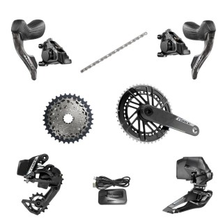 Grupo Sram Force AXS E1 2x12 48x35 Cassette 10-36