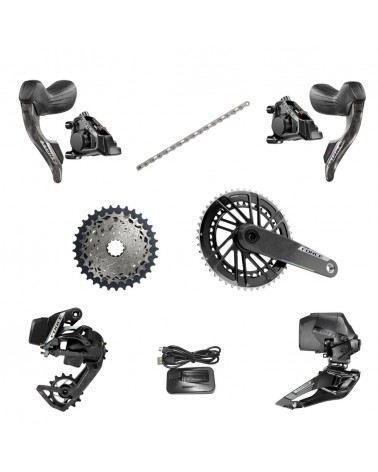 Grupo Sram Force AXS E1 2x12 48x35 Cassette 10-36