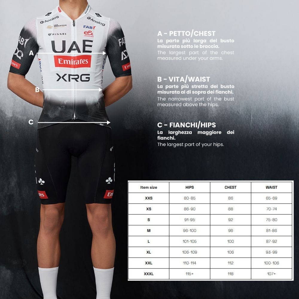 Maillot Hombre Pissei Replica UAE Tour de Francia 2025