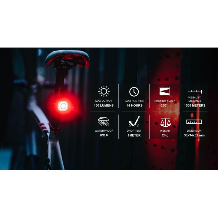 Kit de lumières Magicshine Seemee 150 V2| Feux pour vélo