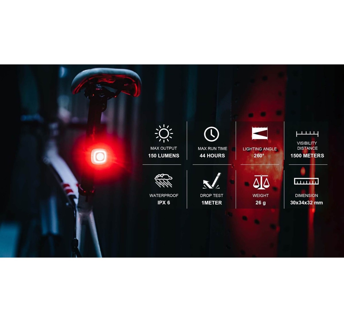 Combo de Luces Magicshine Seemee 150 V2 |Luces ciclismo
