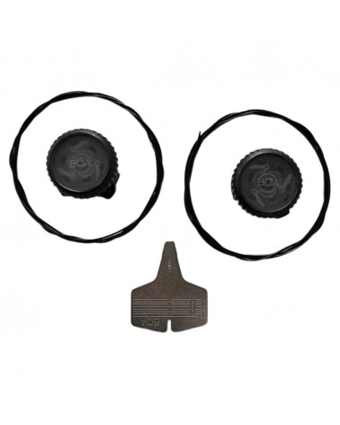 Cierre BOA LI2 Dual Pull Dial A Kit Black