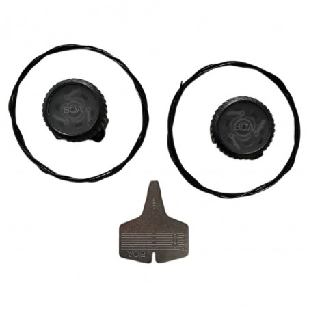Cierre BOA LI2 Dual Pull Dial A Kit Black