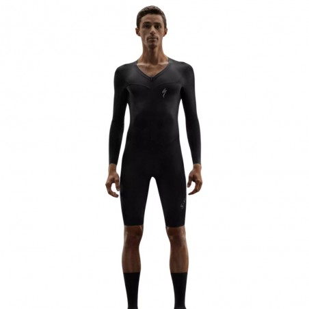 Combinaison intégrale Hombre Specialized S-Works Aero Skinsuit LS Noir