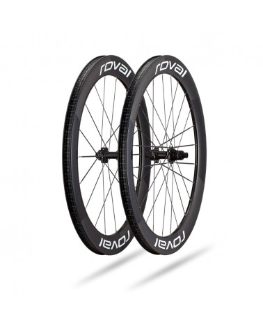 Ruedas Roval Rapide Sprint CLX Gloss Carbon/Gloss White