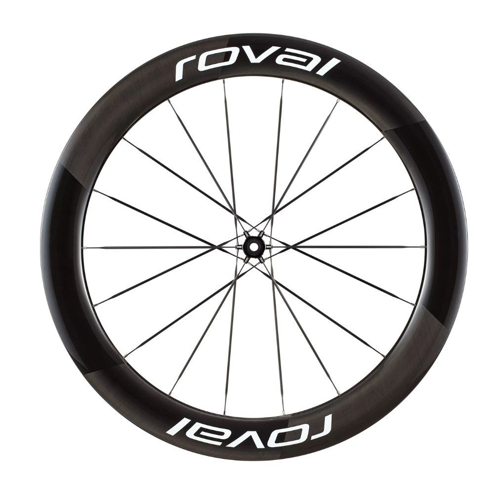 Roues Roval Rapide Sprint CLX Carbone brillant/Blanc brillant