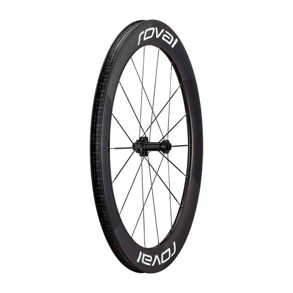 Roues Roval Rapide Sprint CLX Carbone brillant/Blanc brillant