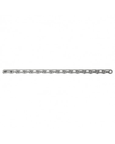 Cadena Sram RED E1 Flattop 126 Eslabones Powerlock 12V Plata