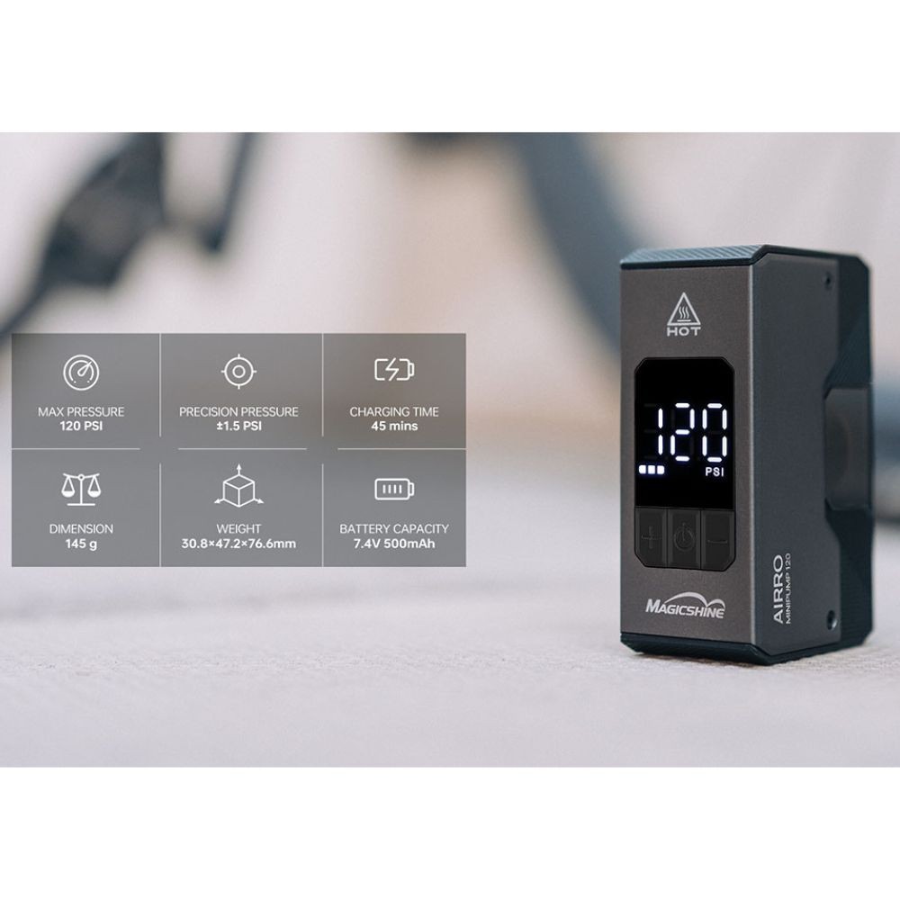 Mini compresseur Magicshine Airro 120PSI