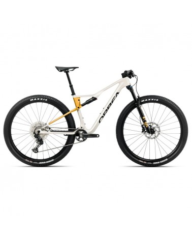 Vélo Orbea OIZ M30 Blanc ivoire (brillant) - Jaune bourdon (mat) 2026