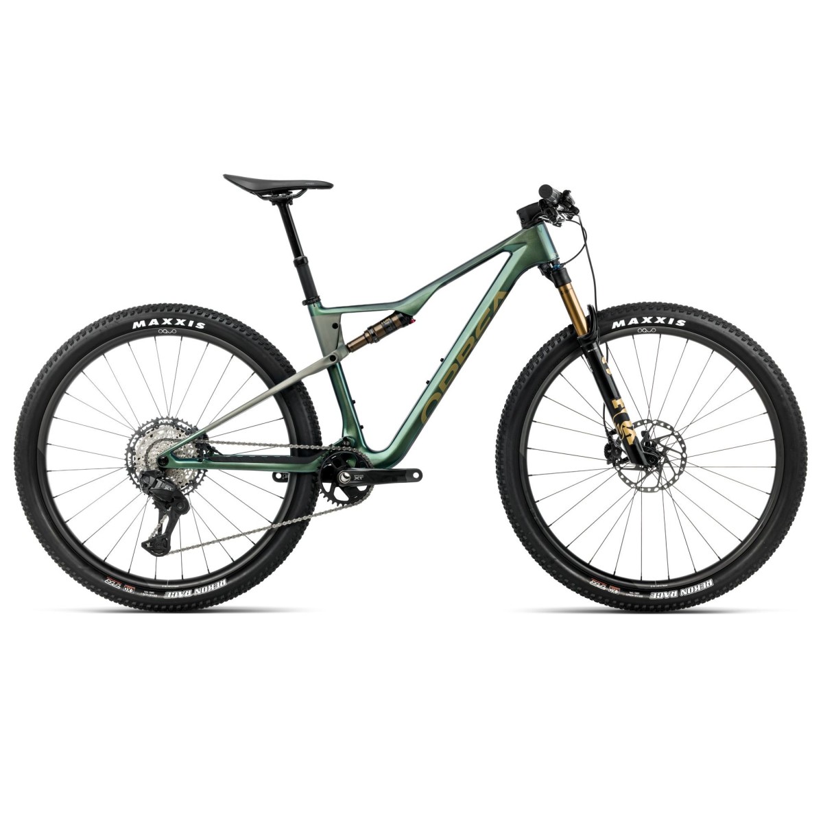 Vélo Orbea OIZ M10 Seaweed Carbon View (brillant) - Spaceship Green (mat) 2026