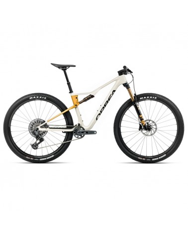 Bicicleta Orbea OIZ M10 AXS Ivory White (Gloss) - Bumblebee Yellow (Matt) 2026