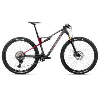 Vélo Orbea OIZ M-PRO Diamond Carbon View (mat) - Rouge cerise (brillant) 2026
