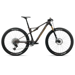 Vélo Orbea OIZ M-TEAM AXS Bronze Carbon View - Titan Gold (Matt-Gloss) 2026