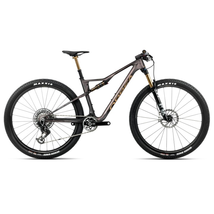 Bicicleta Orbea OIZ M-LTD Bronze Carbon View - Titan Gold (Matt-Gloss) 2026