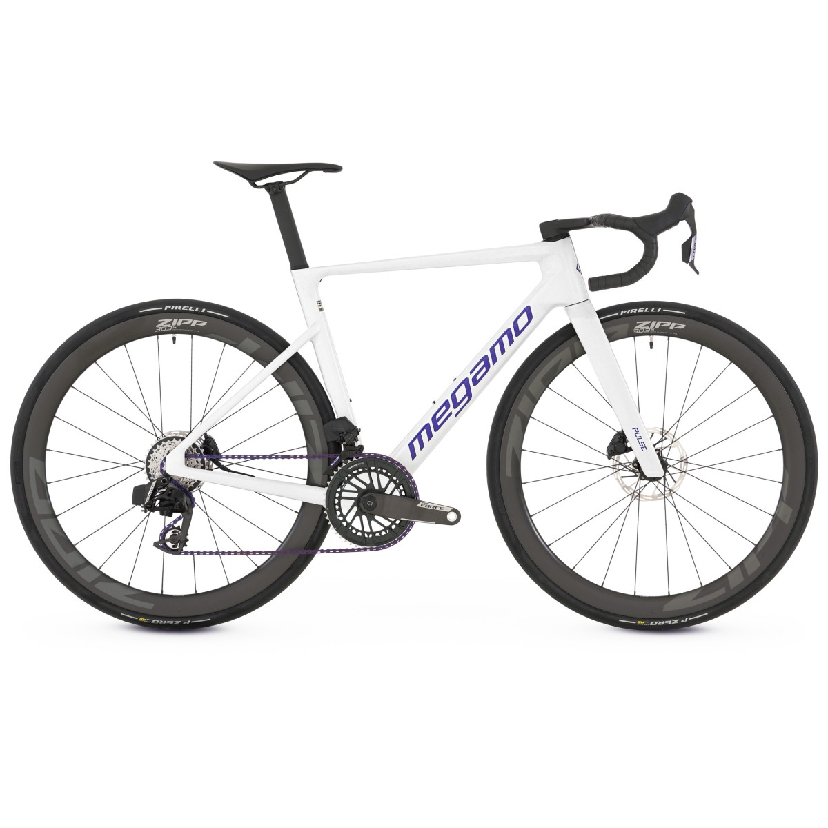 Vélo Megamo Pulse 04 Slr White Ice 2026
