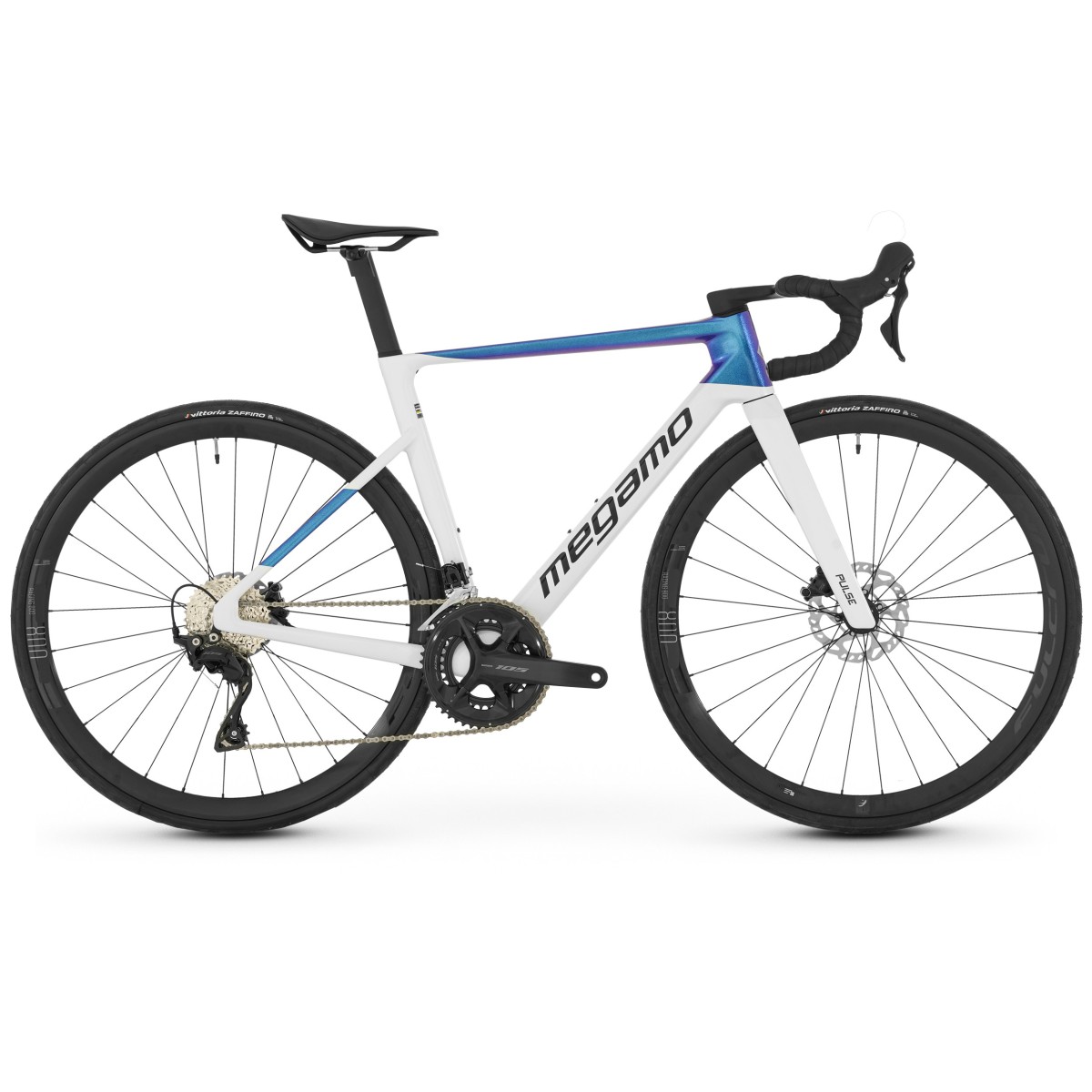 Vélo Megamo Pulse 20 Blanc Bleu 2026