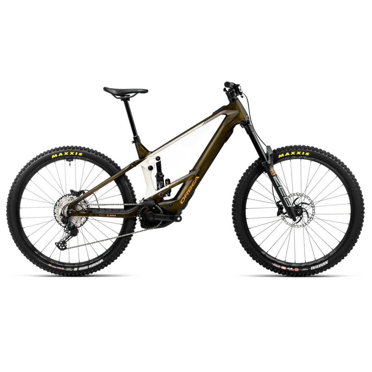 Bicicleta Orbea WILD M20 Caramel Carbon View (Gloss) - Cream White (Matt) 2026