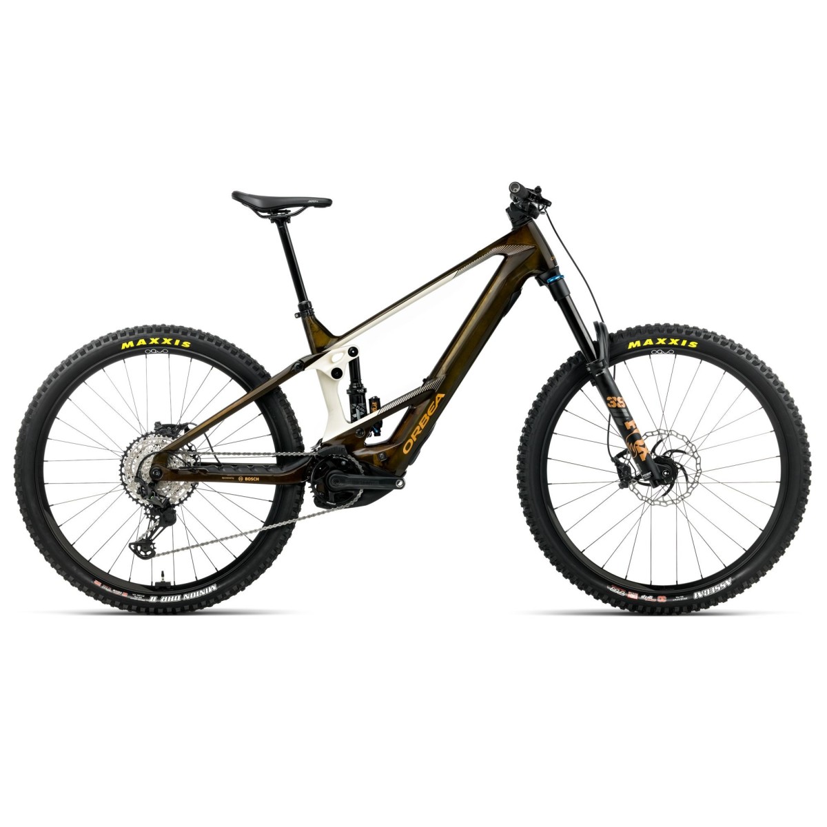 Vélo Orbea WILD M10 Caramel Carbon View (brillant) - Cream White (mat) 2026