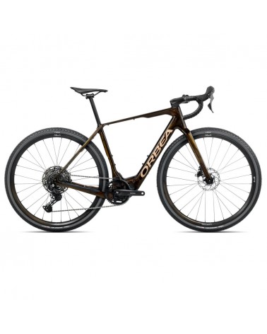 Vélo Orbea Orbea DENNA M40 Caramel Carbon View - Golden Sand (Gloss) 2026