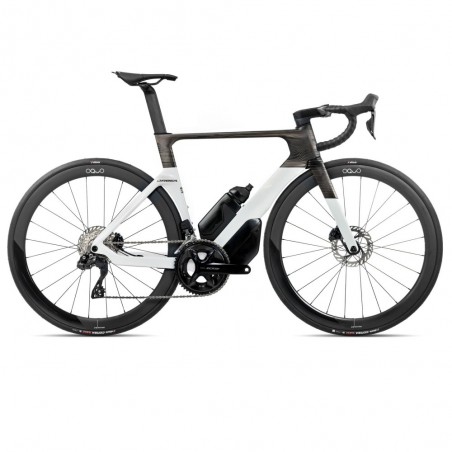 Vélo Orbea Orca Aero M35Iltd Pwr Magic Gold (brillant) - Carbone brut (mat) 2026