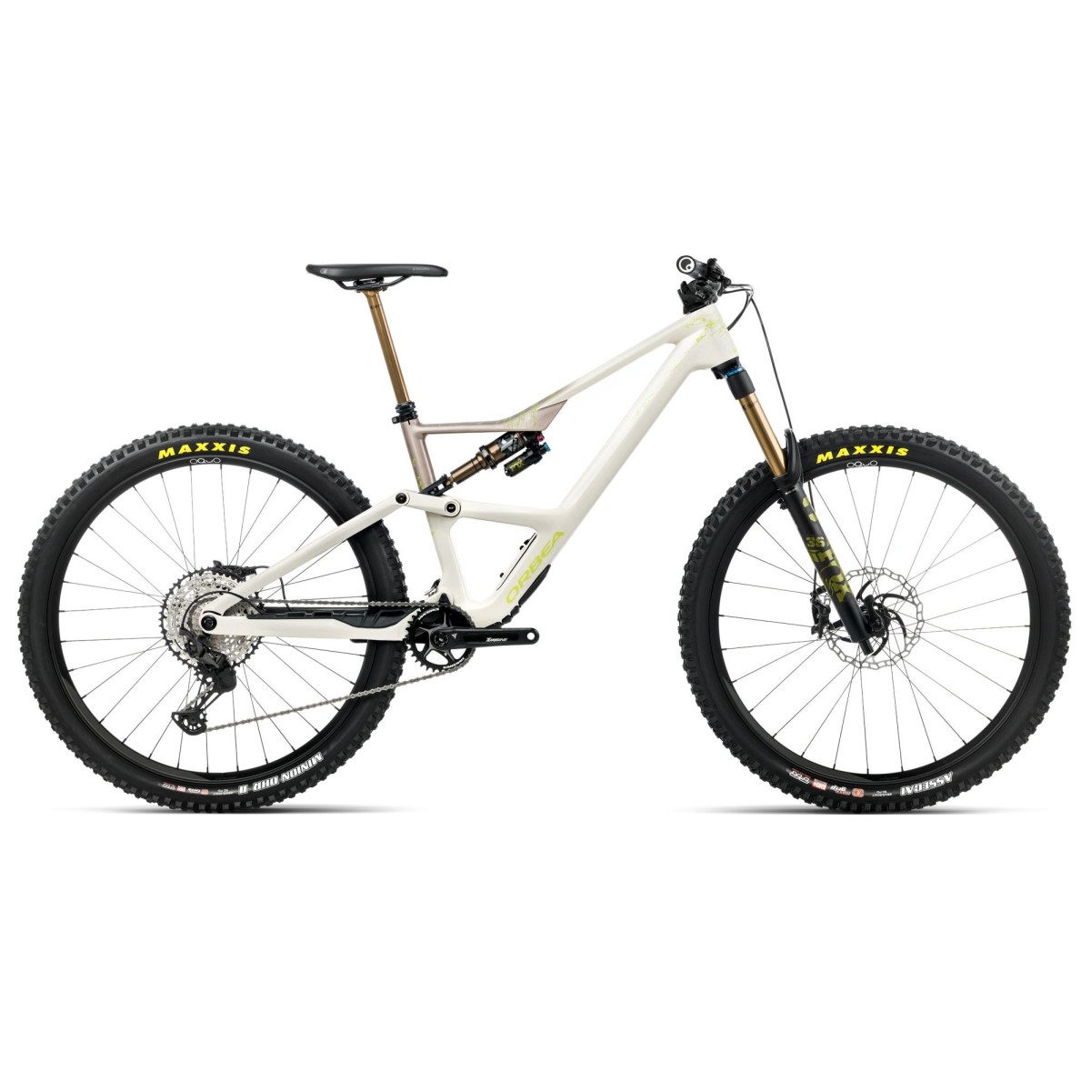 Vélo Orbea OCCAM LT M10 Ivory White - Nickel (Gloss) 2026