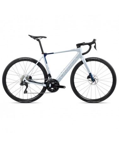Vélo Orbea GAIN M30i Halo Silver (mat) - Blue Carbon View (brillant) 2026
