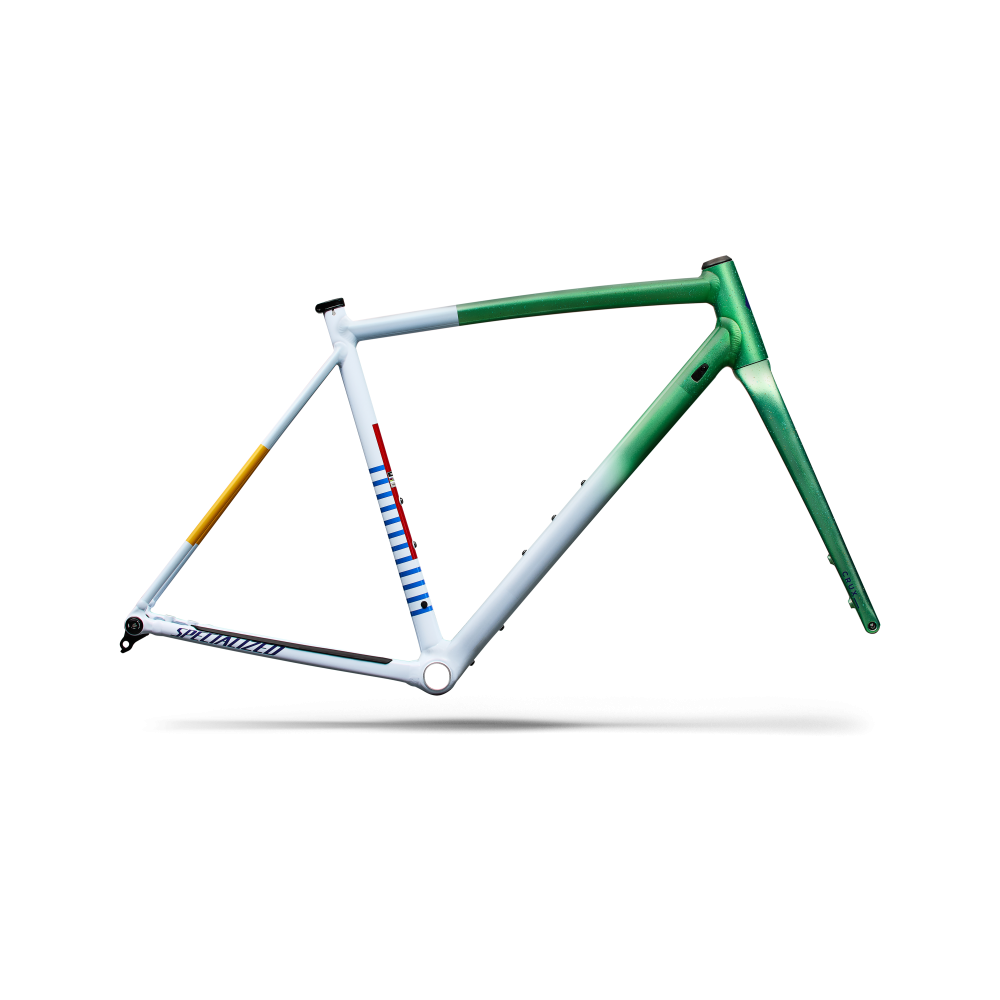 Cuadro Specialized CRUX DSW  Oasis Tint Flake Silver Morning Mist/Purple Haze 2026