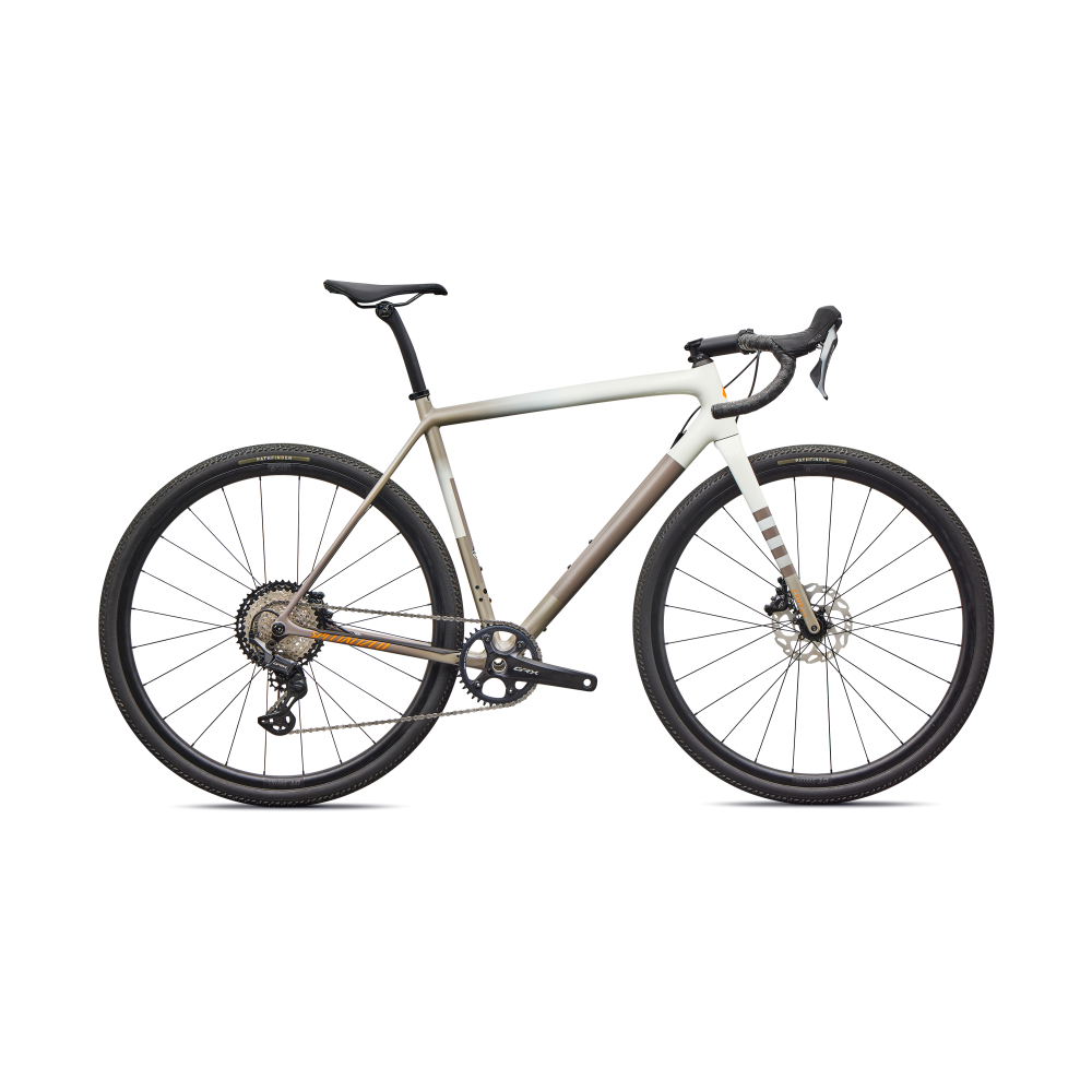Bicicleta Specialized CRUX COMP Dune White/Sandstone Metallic/Desert Metallic/Orange Zest 2026