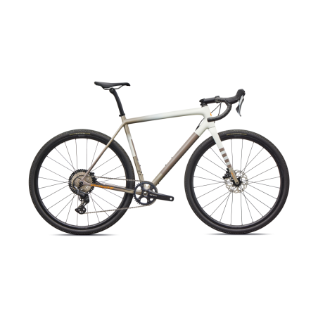 Bicicleta Specialized CRUX COMP Dune White/Sandstone Metallic/Desert Metallic/Orange Zest 2026