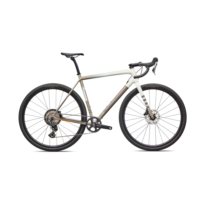 Bicicleta Specialized CRUX COMP Dune White/Sandstone Metallic/Desert Metallic/Orange Zest 2026
